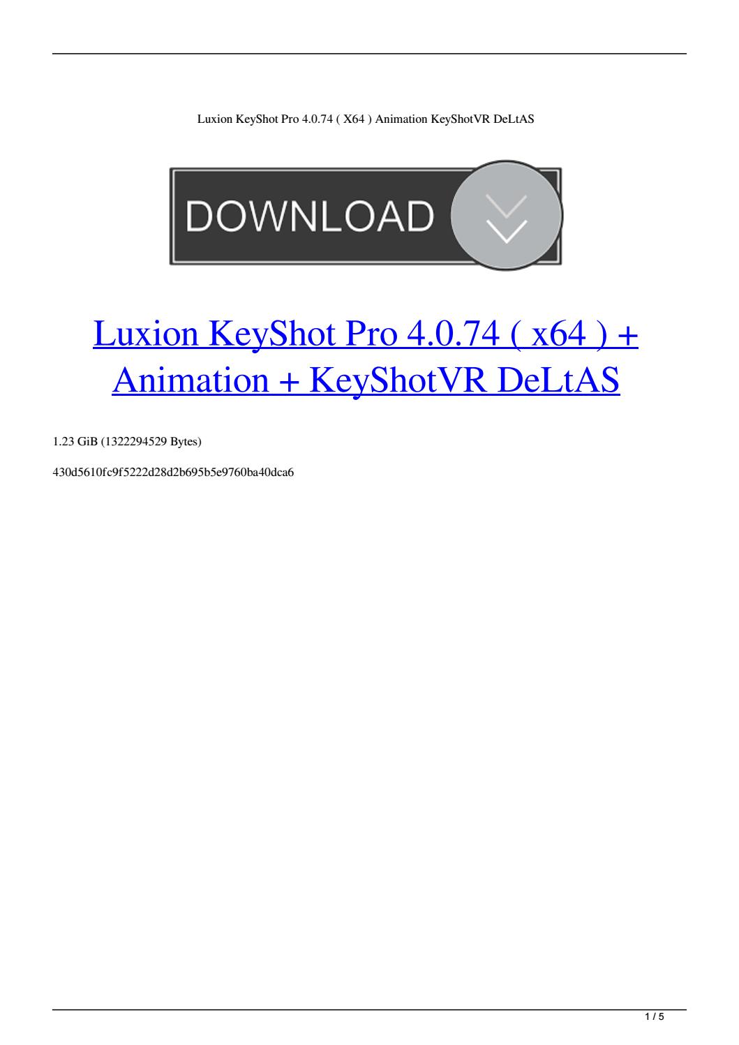 Luxion KeyShot Pro 9.0.286 Win 8.1.61 macOS Free Download
