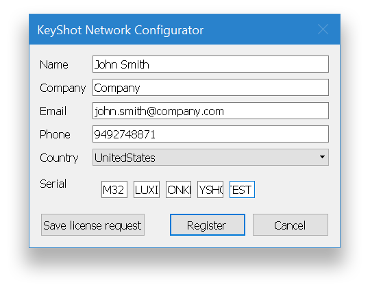 keyshot 8 serial code